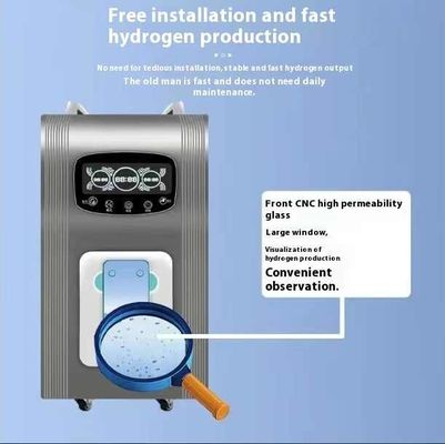 Good price কারখানার নতুন স্টেইনলেস স্টীল হাইড্রোজেন ইনহেলেশন মেশিন 3000ml ক্ষমতা বহিরঙ্গন ডেস্কটপ ইনস্টলেশন নকশা মডেল Weizi অনলাইন