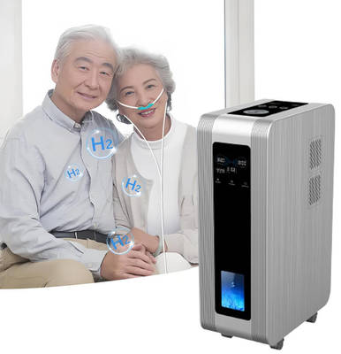 Good price 3600 ML/MIN Hydrogen Inhalation Machine with 8 Hours Time Setting and 6063 Aviation Aluminum Alloy Housing অনলাইন